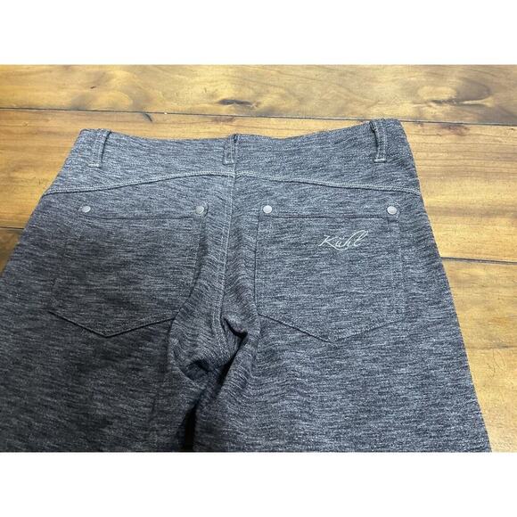 Kuhl Mova Straight Leg Athletic Charcoal Gray Pull On Pants Women’s Size 2R - Picture 6 of 10